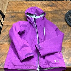 Under Armour Kids Vibrant Purple Raincoat